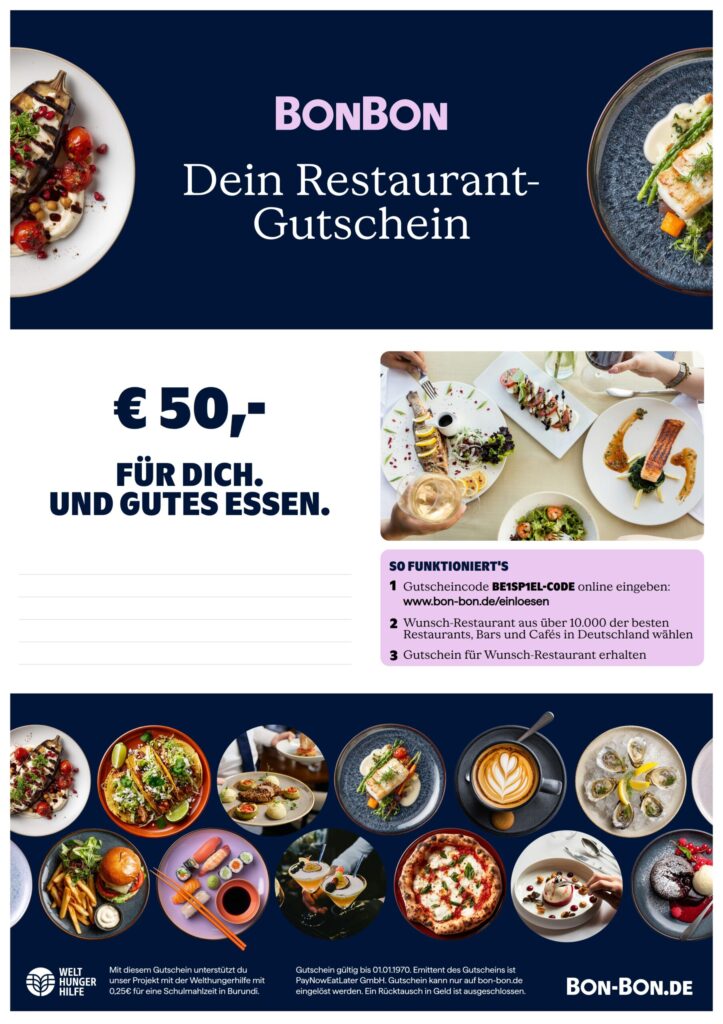 Bon en PDF A4